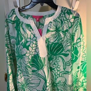 Lilly Pulitzer NWT XS 100% cotton top